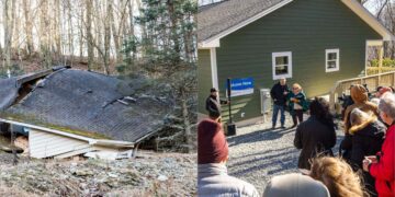 Furacão destruiu moradia de casal, mas missão cristã reconstruiu