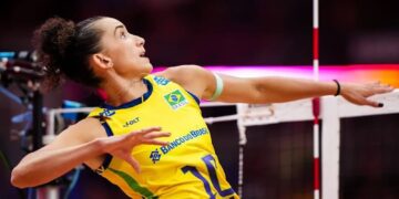 Gabi Guimarães é segunda melhor jogadora de vôlei do mundo em 2025