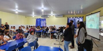 Estudantes da rede estadual protagonizam aulões do projeto “Grêmio Palestrante”