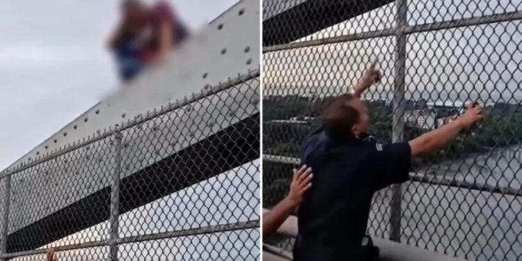 Policial ora e consegue impedir suicídio em ponte no Panamá