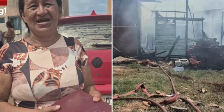 Pastora perde casa e igreja em incêndio, mas salva sua Bíblia: “Deus vai restituir”