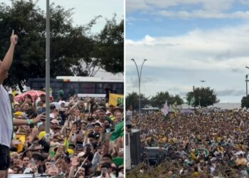 Nikolas Ferreira conclui caminhada orando pelo Brasil: “Tu és o Deus dessa nação”