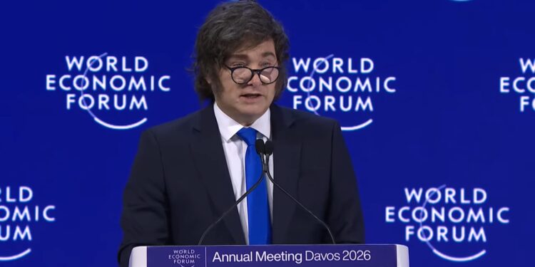 Fórum Econômico Mundial: Milei pede retorno aos valores judaico-cristãos ao Ocidente