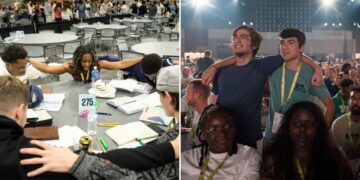 800 pessoas se rendem a Jesus em evento universitário nos EUA: ‘Uma nova geração’