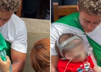 Nikolas Ferreira ora por bebê com doença rara durante caminhada: “Deus faz o impossível”