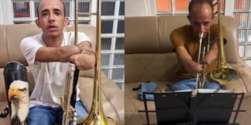 Cristão sem mãos supera deficiência e aprende a tocar trombone: ‘Queria servir a Deus’
