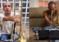 Mesmo amputado, cristão supera limitações para tocar trombone