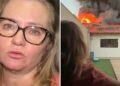 Cristã ora durante incêndio e fogo não atinge sua casa: “Deus enviou anjos”