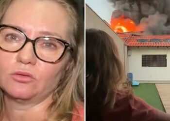 Cristã ora durante incêndio e fogo não atinge sua casa: “Deus enviou anjos”