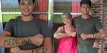 Jovem da periferia louva Deus ao passar em 1° lugar em Medicina na USP: “Agradeço a Ele”