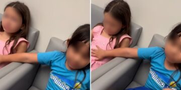 Menina ora por amiga com suspeita de apendicite no hospital: “Jesus, cura minha amiguinha”