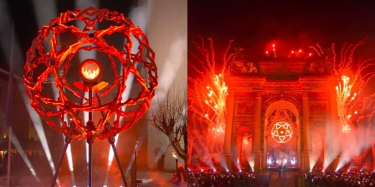 Abertura dos Jogos Olímpicos de Inverno geram críticas por exibir símbolos satânicos