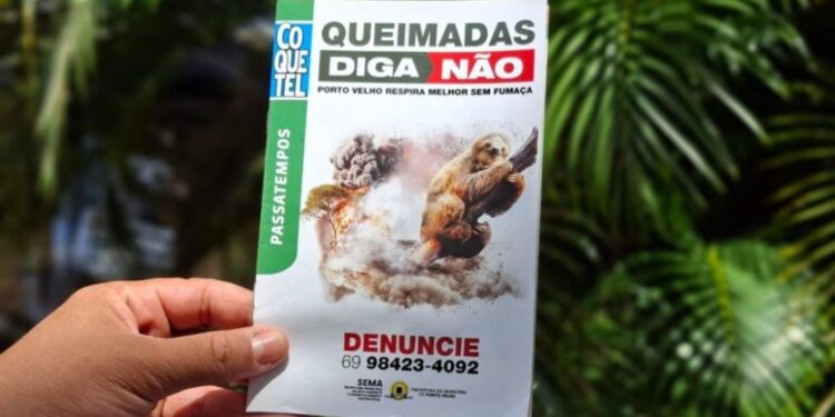 Cartilhas vão garantir diversão e educação ambiental para jovens e crianças