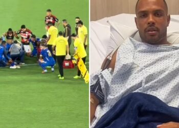 Atletas de times opostos oram por jogador convulsionado no Maracanã: “Não há rivalidade”