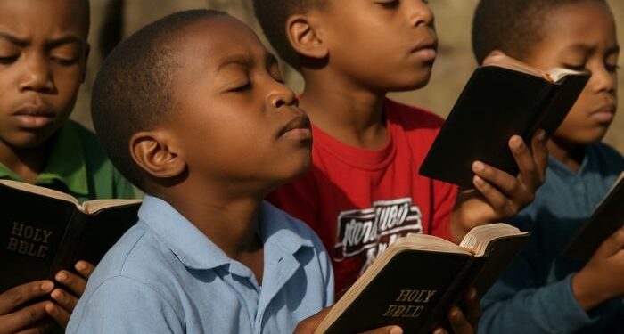 Crianças no Laos são alfabetizadas com a Bíblia