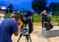 Noite de observação astronômica reúne famílias em Porto Velho