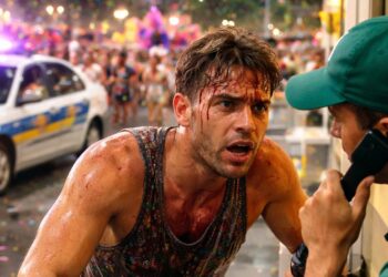 Homem pede socorro em posto de combustíveis após ser agredido durante o carnaval