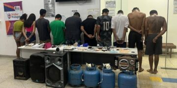 Operação da PM prende suspeitos por tráfico em Buritis