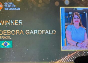 Brasileira Débora Garofalo é eleita professora mais influente do mundo