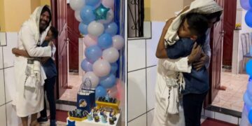 Menino autista inspira ao celebrar aniversário com tema de Jesus: “Ele é meu melhor amigo”