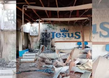 Ataque a igreja evangélica: Templo é furtado e incendiado no interior de SP