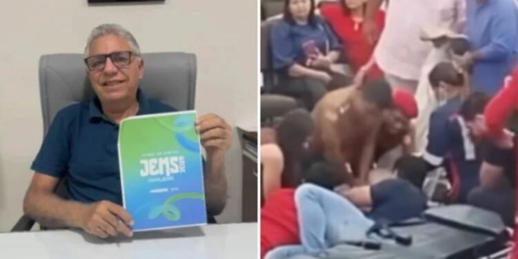 Prefeito sofre infarto durante evento em igreja e morre no local