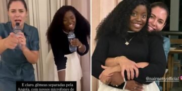 Michelle canta ‘500 Graus’ ao lado de Nair Nany e amigos
