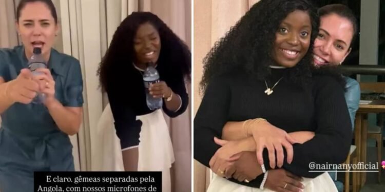 Michelle canta ‘500 Graus’ ao lado de Nair Nany e amigos