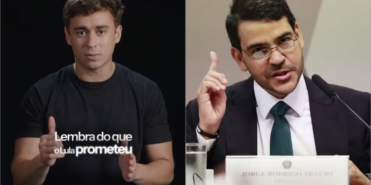 Vídeo de Nikolas que expõe Messias tem 14,7 milhões de views