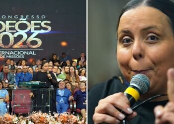 Nos Gideões, pastora alerta vítimas de violência doméstica: “Pare de orar e denuncie”