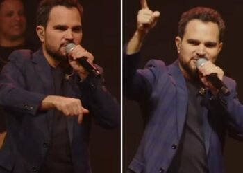 Em culto, Luciano Camargo exalta Jesus como “único astro” digno de adoração