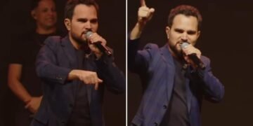 Em culto, Luciano Camargo exalta Jesus como “único astro” digno de adoração