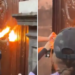 Vândalos tentam incendiar igreja durante marcha feminista no México