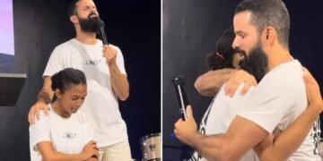 Pastor doa ofertas de culto para jovem órfã na Bahia: ‘Isso é ser Igreja’
