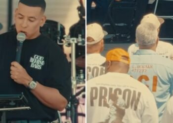 Daddy Yankee prega o Evangelho a 2.000 detentos em prisão nos EUA: ‘Sejam livres em Cristo’