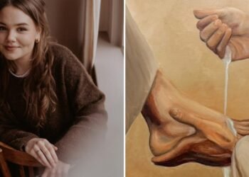 Pintora cristã usa arte para aproximar pessoas de Jesus: “Deus me chamou para isso”