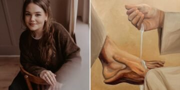 Pintora cristã usa arte para aproximar pessoas de Jesus: “Deus me chamou para isso”