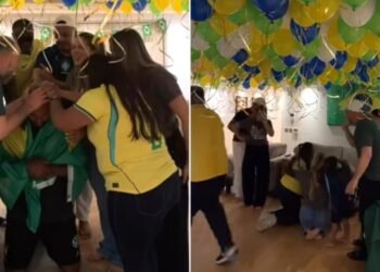 Após ser convocado para Copa, Igor Thiago recebe oração da família: “Obrigado, Jesus”