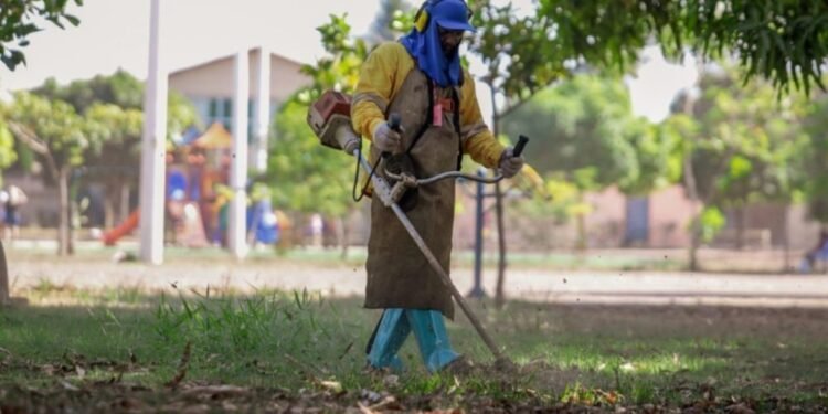 Zona Oeste soma mais de 682 mil metros de roçagem executados