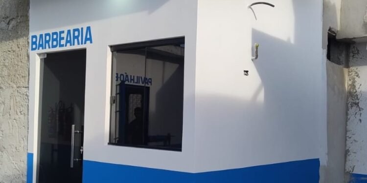 Novo bloco de barbearia fortalece capacitação profissional em unidade prisional de Pimenta Bueno