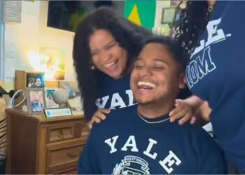 Jovem louva a Deus por bolsa integral em universidade dos EUA