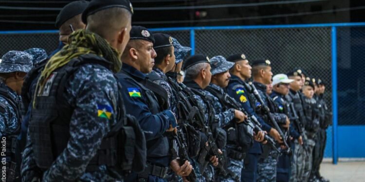 Forças de segurança de Rondônia participam de operação integrada contra o crime organizado