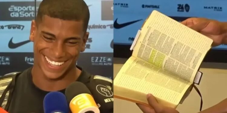 ‘Temos que pregar’, diz jogador do Corinthians flagrado com Bíblia