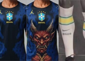 Alusão a ocultismo faz torcedores reprovarem camisas da Seleção