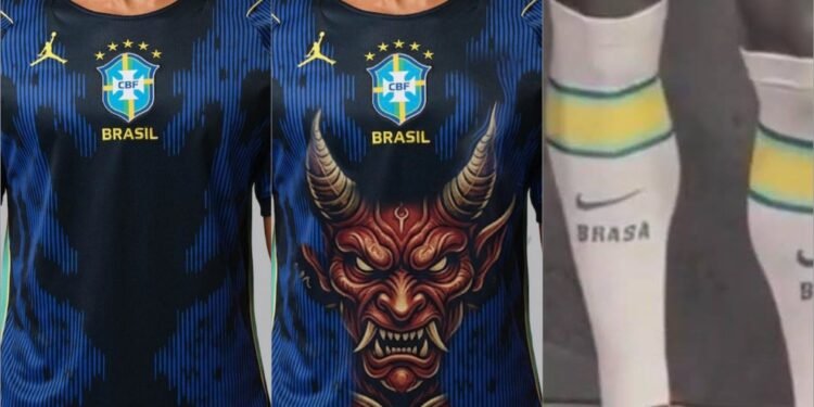 Alusão a ocultismo faz torcedores reprovarem camisas da Seleção