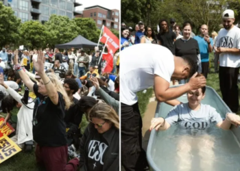 Marcha para Jesus nos EUA reúne milhares e celebra 43 batismos