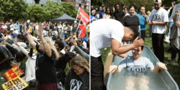 Marcha para Jesus nos EUA reúne milhares e celebra 43 batismos