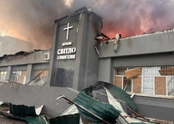 Igreja evangélica é atingida por ataque aéreo russo na Ucrânia