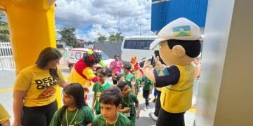 Campanha Maio Amarelo 2026 tem início em Rondônia com ações educativas para crianças em Porto Velho