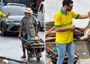 Idoso recebe oferta para comprar gás e declara sua fé: ‘Não quero riqueza, só quero o Céu’